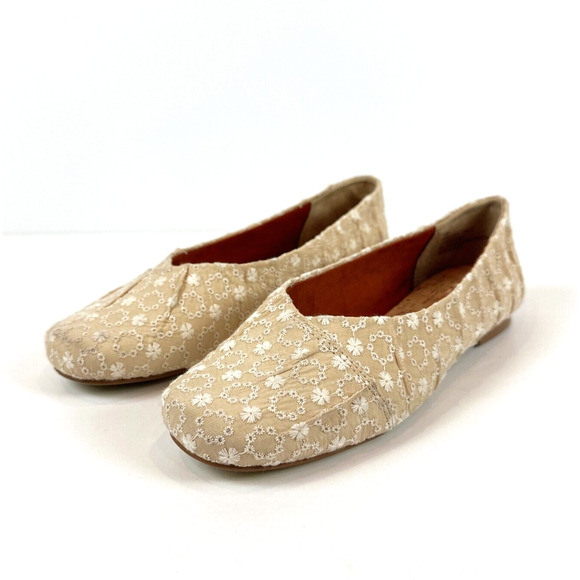 Kork's Womens Palmer Embroidered Ballet Flats Size 7M Floral Comfort CottageCore - Picture 3 of 9